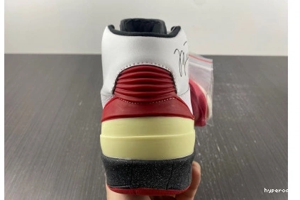 Hyperoad Retro red Jordan white 2 1109